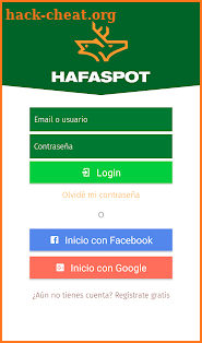 Hafaspot screenshot