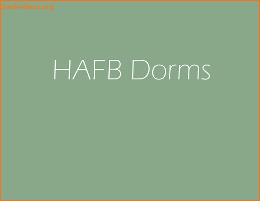 HAFB Dorms screenshot
