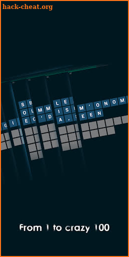Hah: palindrome puzzles screenshot