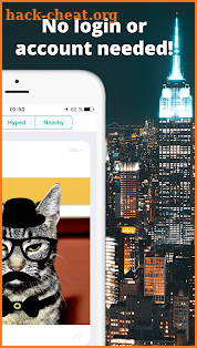 Haip: Anonymous For Yik Yak & Candid Feed Striving screenshot