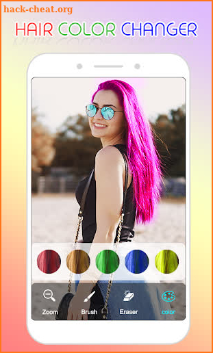 Hair and Beard Color Changer : Eye Color Changer screenshot