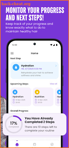 Hair Care Routine 360 screenshot