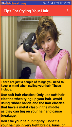 Hair Care Tips screenshot