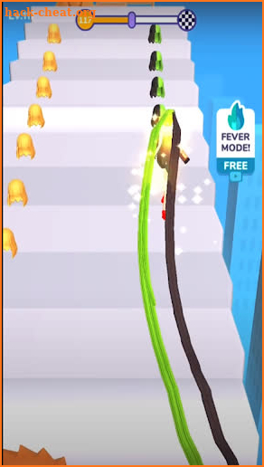 Hair Challenge Run 3D Game screenshot