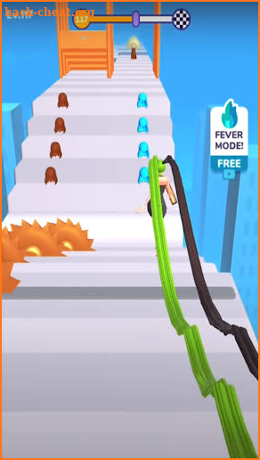 Hair Challenge Run 3D Game screenshot