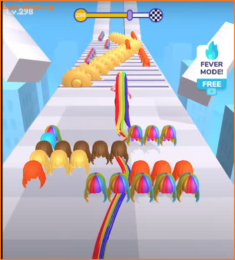 Hair Challenge Run Game screenshot