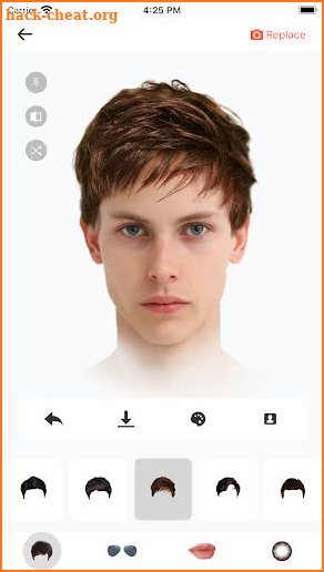 Hair Changer - Bangs and Wigs screenshot