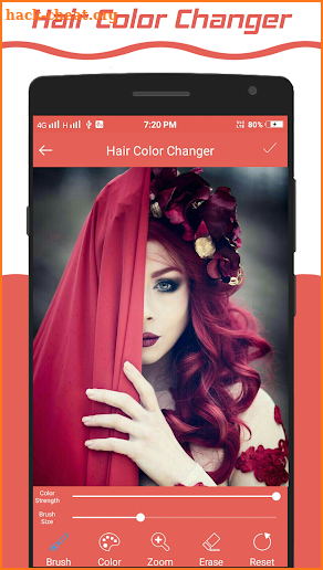 Hair Color Changer screenshot