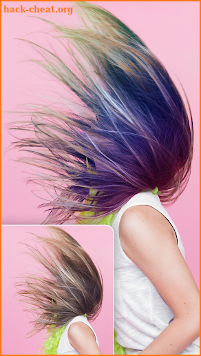 Hair Color Changer - change your hair color booth screenshot