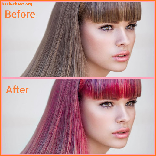 Hair color changer - Try different hair colors screenshot