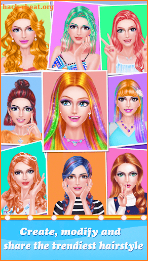 Hair Color Makerover Salon screenshot