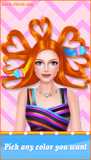 Hair Color Makerover Salon screenshot