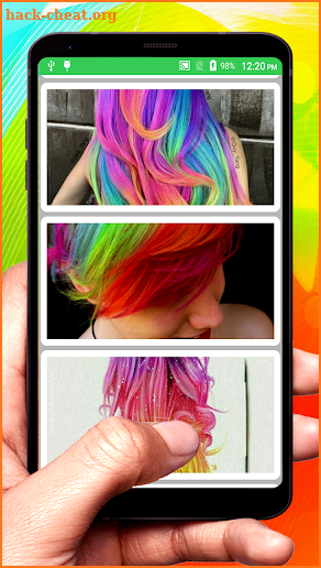Hair Coloring idea screenshot