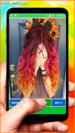 Hair Coloring idea screenshot