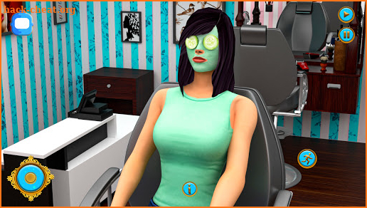 Hair Dress up & Makeover Salon Perfect Girls Games screenshot