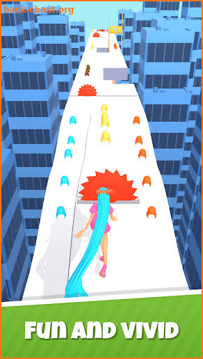 Hair Race 3D screenshot