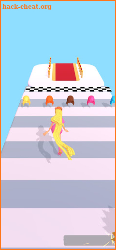 Hair Race Challenge Runner screenshot