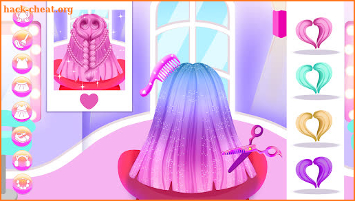Hair Salon and Dress Up Girl screenshot