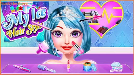 Hair Salon Game:Ice Hair Dye screenshot