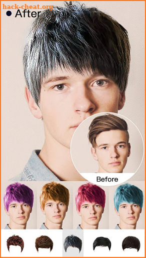 Hair Salon Hairstyles try on screenshot