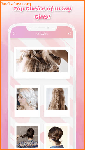 Hair Style App-Easy Hairstyles screenshot