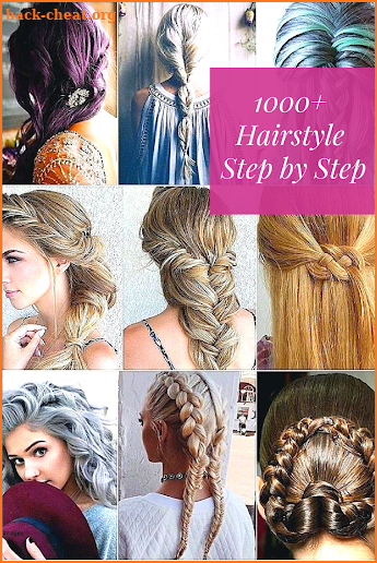 Hair Style app Step-by-Step screenshot