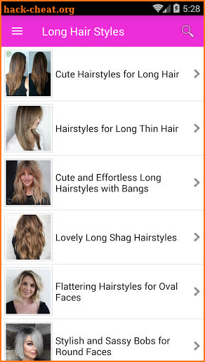 Hair Styles screenshot