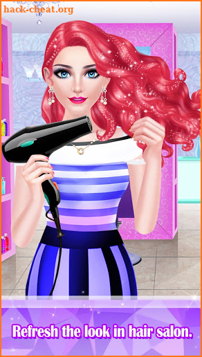 Hair Styles Fashion Girl Salon screenshot