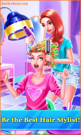 Hair Stylist Fashion Salon ❤ Rainbow Unicorn Hair screenshot