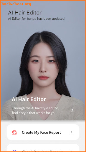 HairBe : AI Hair Editor screenshot