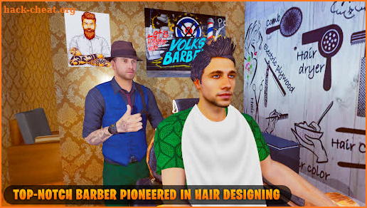 Haircut barber shop simulator screenshot