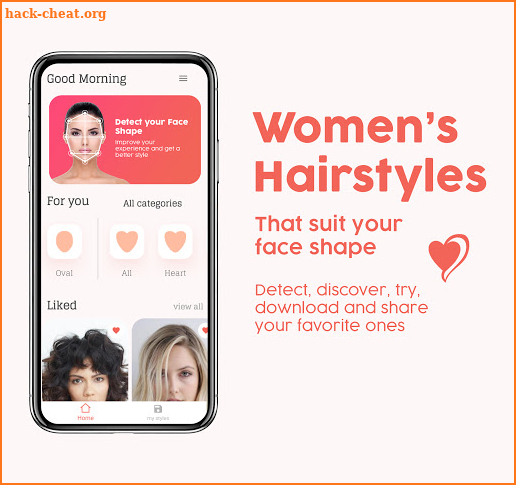 HairCute | Women's hairstyles for your face shape screenshot