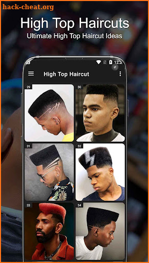 Haircuts for Black Men screenshot