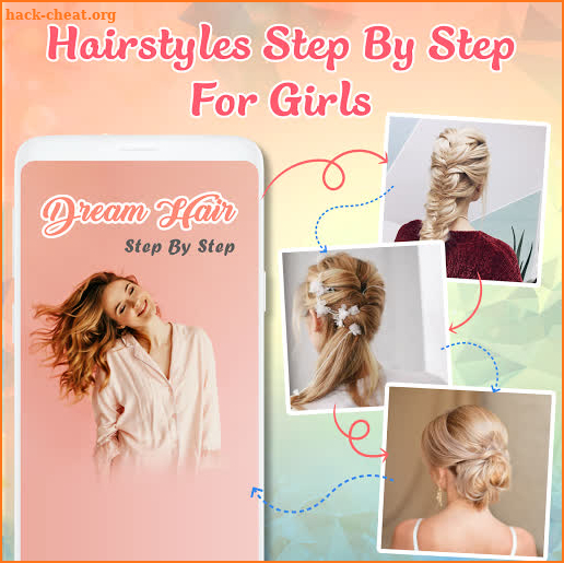 Hairstyle app: Hairstyles step by step for girls screenshot