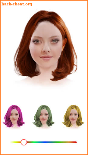 Hairstyle Try on: Bangs & Wigs screenshot