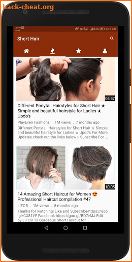 Hairstyle Videos for Girls - Hair Style Tutorials screenshot