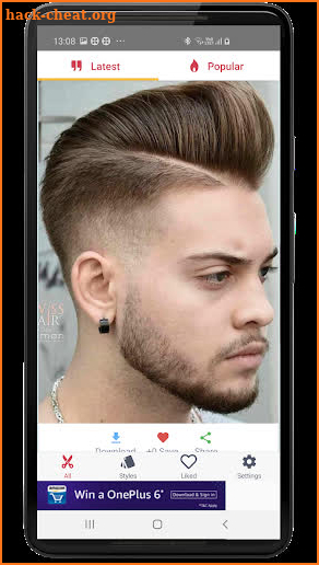 Hairstyles for Men and Boys: 40K+ latest haircuts screenshot