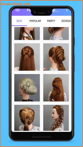Hairstyles Step By Step screenshot