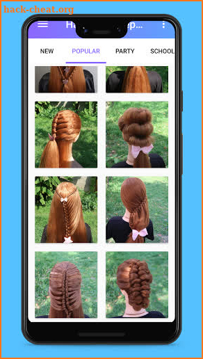 Hairstyles Step By Step screenshot
