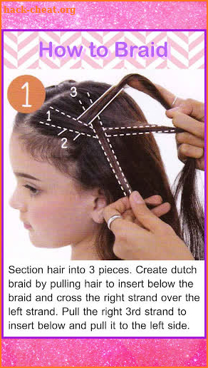 Hairstyles Step by Step Braid Bun & Twist for Girl screenshot