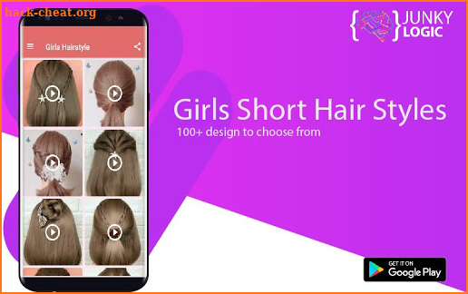 Hairstyles step by step for gi screenshot