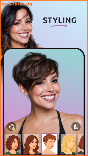 HairSwap: AI Hairstyle Try-On screenshot