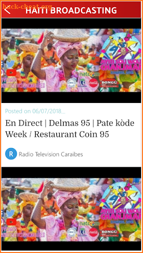 Haiti Broadcasting App screenshot