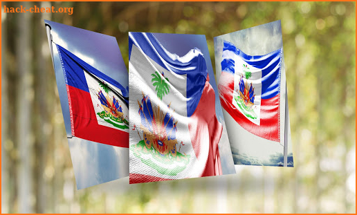 Haiti Flag Wallpaper screenshot