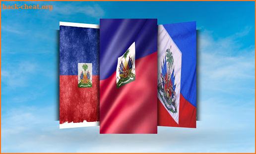 Haiti Flag Wallpaper screenshot