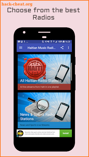 Haiti Radio - All Radio Stations from Haiti 📻 screenshot