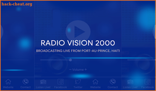 Haiti Radio Vision 2000 – Haitian Radio Online FM screenshot