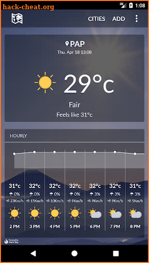 Haiti Weather screenshot