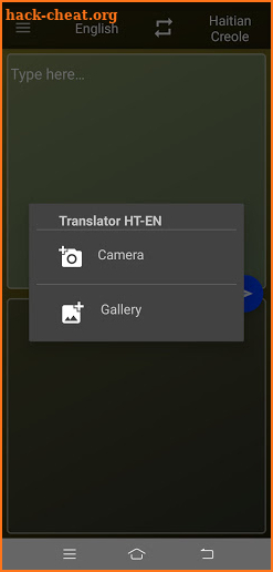 Haitian Creole English & camera Translator screenshot