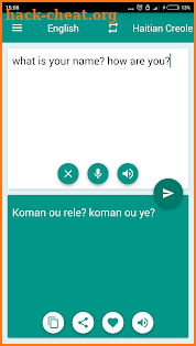 Haitian Creole-English Transl screenshot